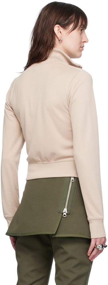 Jakke Courrèges Courrèges Zip Track Jacket Beige | 124JVE010JS0091, 2