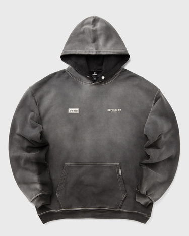 Sweatshirt Represent Clo Oasis Owners Club Distressed Hoodie Grå | OCM100008-04, 2