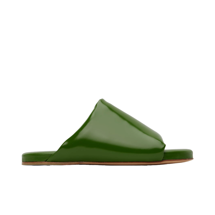 Sneakers og sko Bottega Veneta Cushion Slides "Green" Grøn | 729892 V2LR0