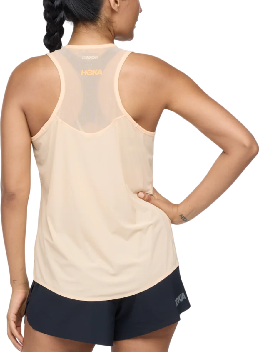 Tanktop Hoka One One Hoka Airolite Run Tank Beige | 1151082-cntl, 1