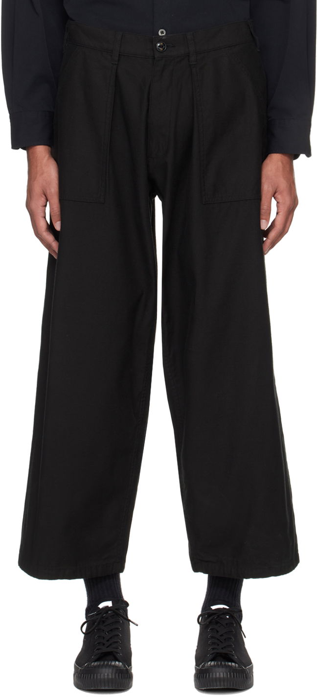 Bukser Neighborhood Baker Trousers Sort | 232AQNH-PTM01, 0