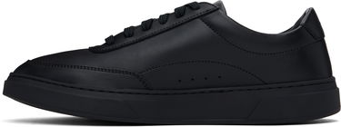 Sneakers og sko BOSS BOSS Coated-Leather Logo Sort | 50536504, 2