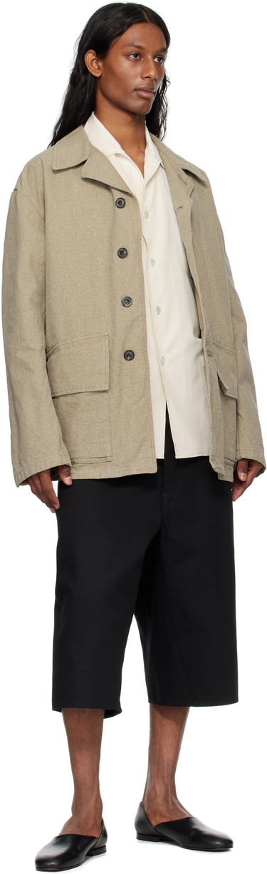 Skjorte Maison Margiela Maison Margiela Open Spread Collar Shirt Hvid | S50DR0009 M35267, 3