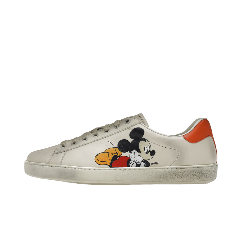 Sneakers og sko Gucci Ace x Disney Ivory Beige | 603697 AYO70 9591