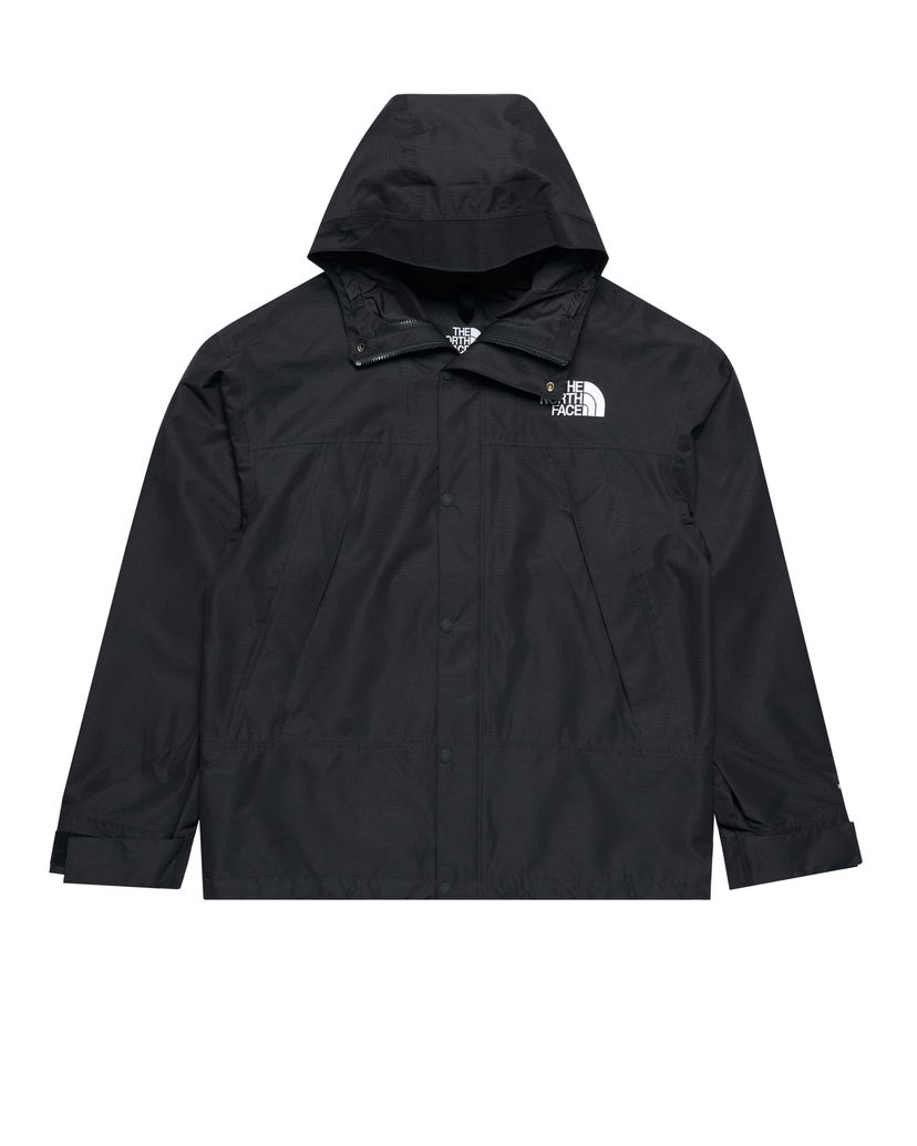 Jakke The North Face Mountain Logo-Print Hooded Jacket Sort | NF0A88XFJK31