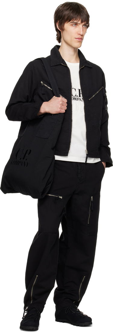 Mulepose C.P. Company Twill Left Hand Logo Tote Bag Sort | 18CMAC054A-110305G, 3