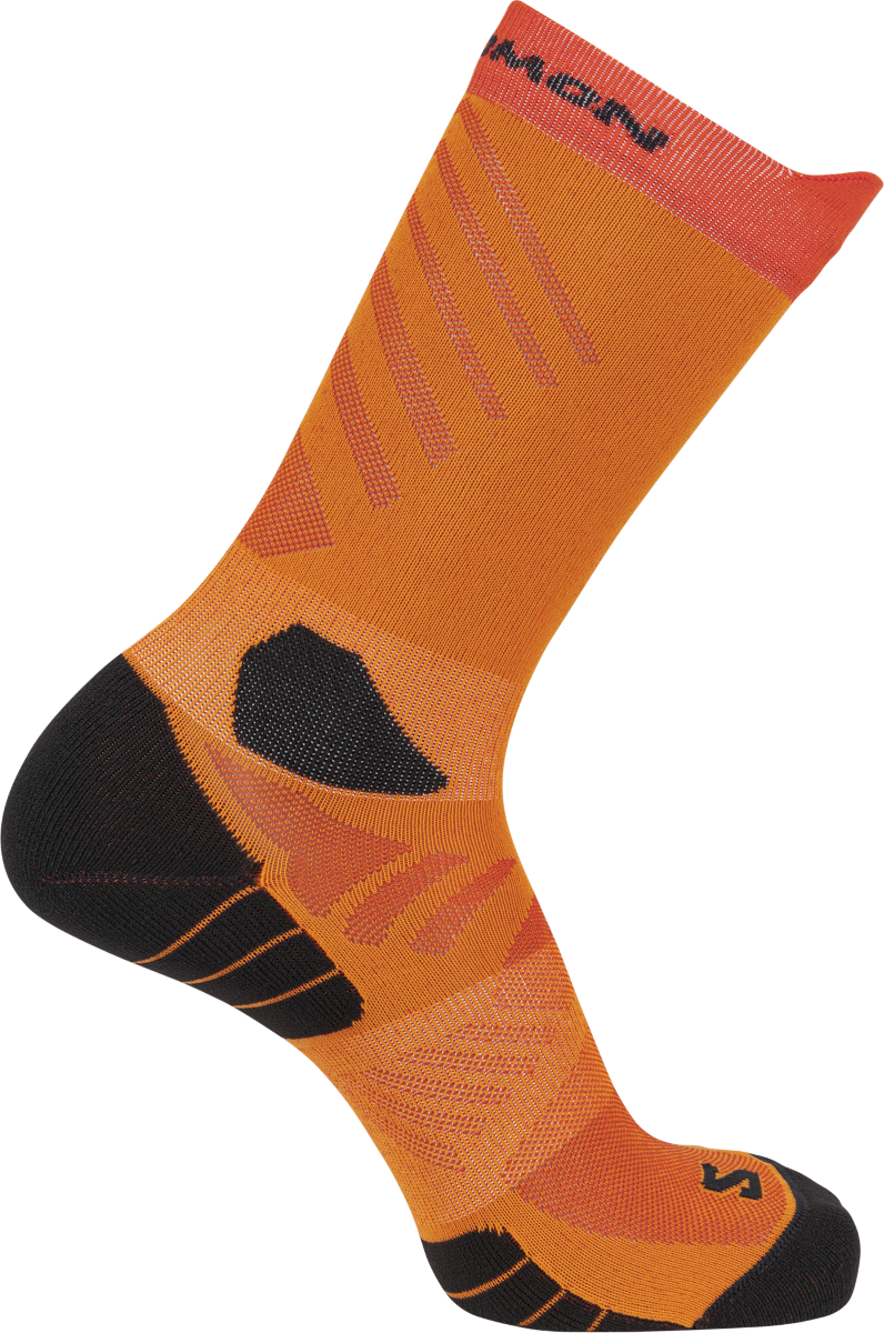 Sokker Salomon Salomon AERO CREW Socks Orange | lc2626-700