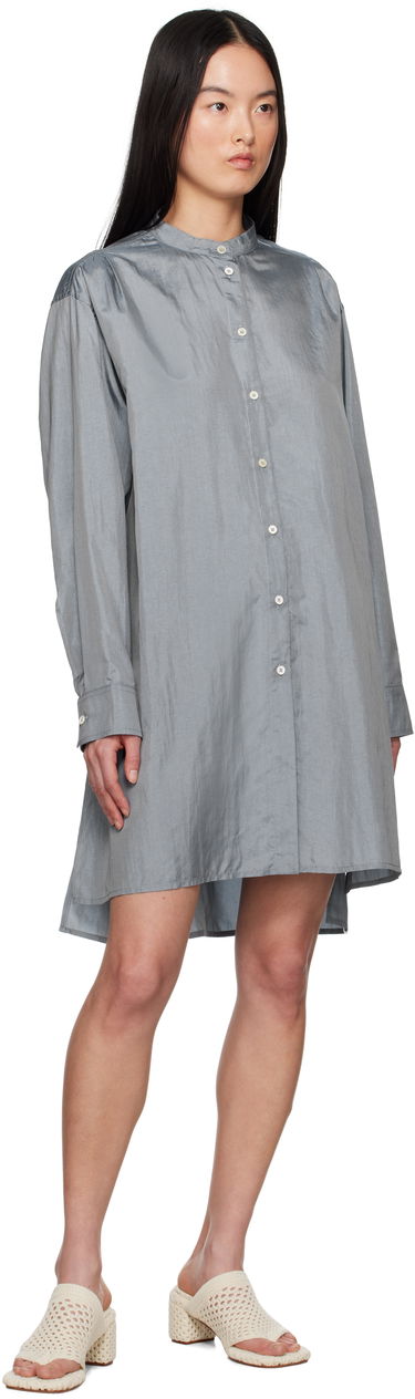 Kjole Jil Sander Jil Sander Band Collar Minidress Grå | J40DL0159_J70003, 3