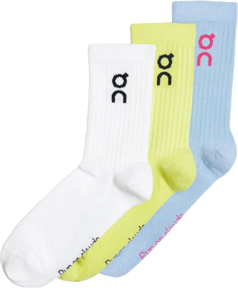 Sokker On Running 3-pairs Socks Flerfarvet | 399-01721, 0