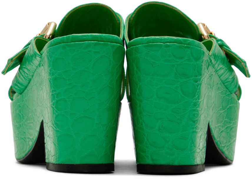 Tilbehør BY FAR BY FAR Lenka Heeled Sandals Grøn | 22SSLNKSPGCCE, 1