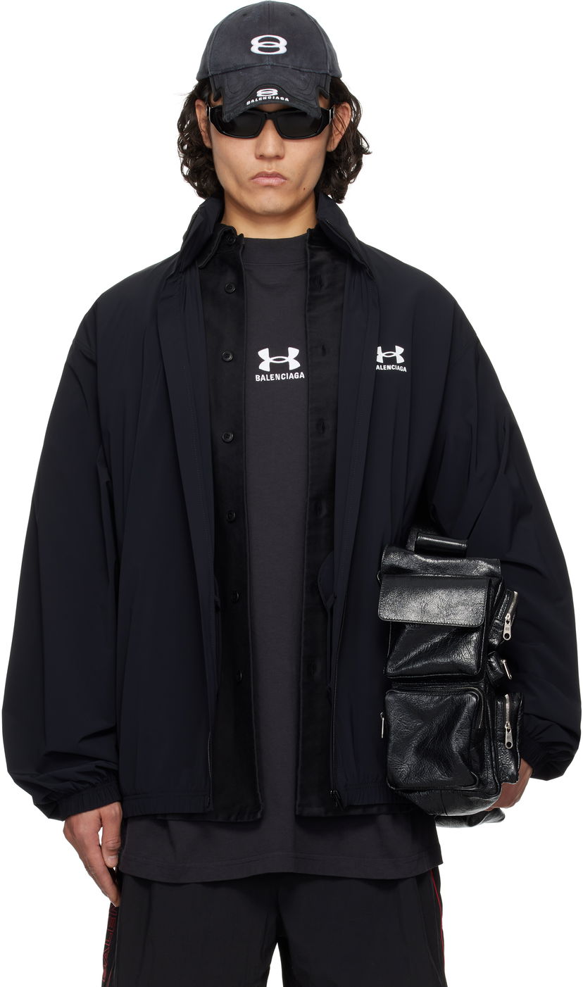 Vindjakke Balenciaga Under Armour Edition Windbreaker Jacket by Balenciaga Sort | 814127TQO35