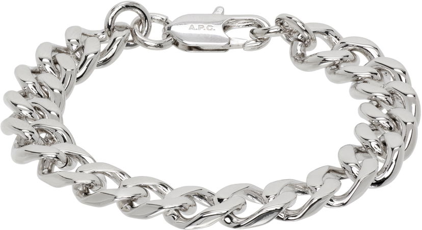 Armbånd A.P.C. A.P.C. Silver-Tone Maxi Chain Bracelet Metalisk | MEAEC-M70904