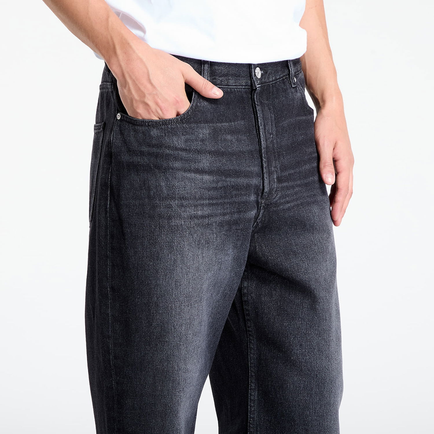 Jeans A.P.C. A.P.C. Jean Solal Loose-Fit Jeans 33 Sort | COHJX-M09238 LZA, 1