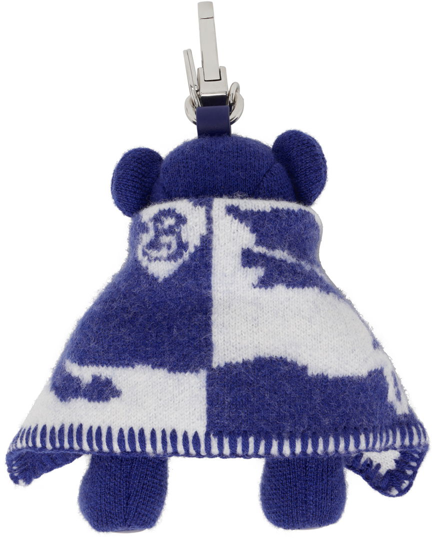Nøgleringe Burberry Thomas Bear Keychain Mørkeblå | 8078760, 1