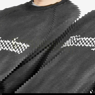 Sweatshirt BEAMS Faded Print Raglan Sweatshirt, Size Large Grå | 1113-1280-146-19, 5