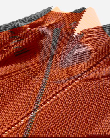 Vest Maison Margiela Zipped Knit Vest Orange | S52FB0095 186, 4