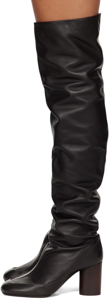 Tøj LEMAIRE Lemaire Glove Tall Boots Sort | FO0148 LL0115, 2