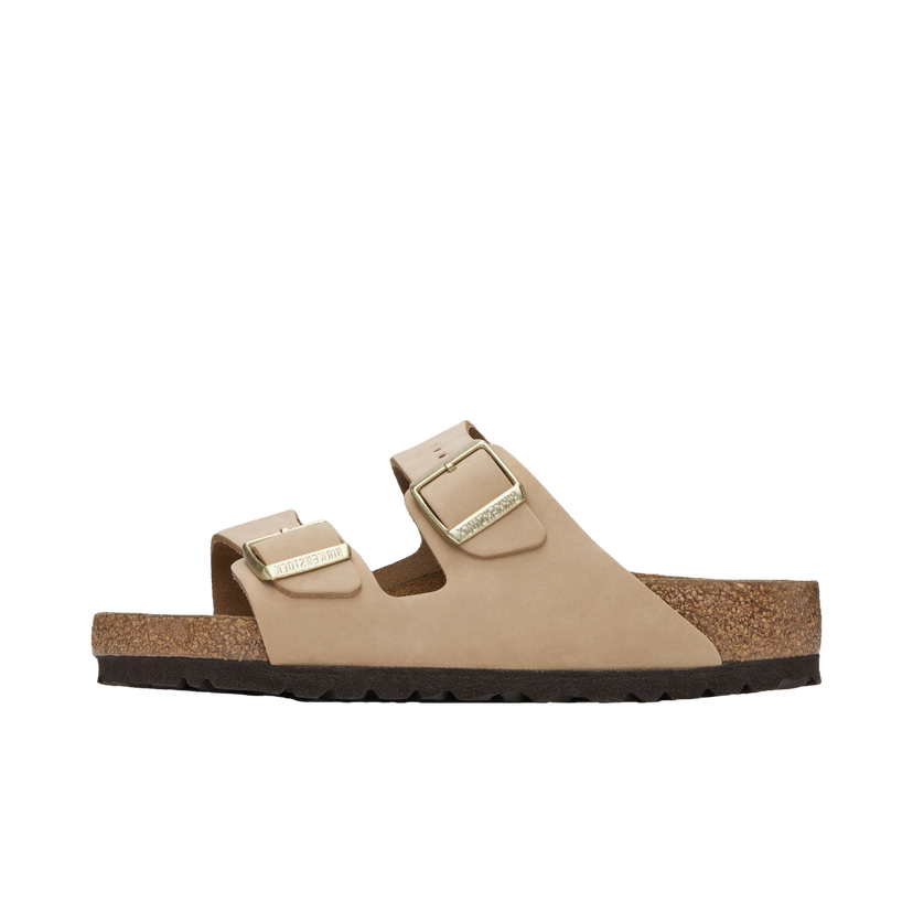 Sneakers og sko Birkenstock Arizona Soft Footbed Sandals Beige | 1019013