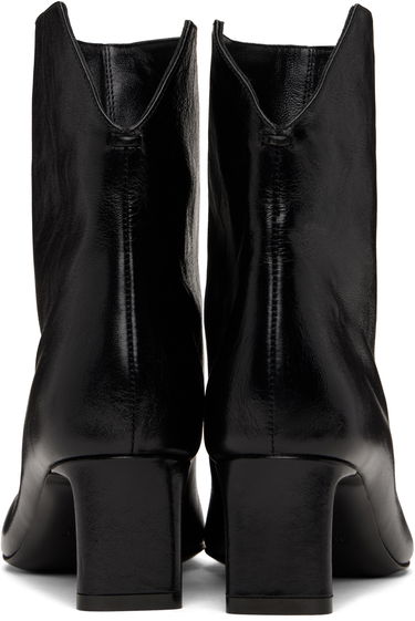 Tøj Khaite KHAITE Ona Ankle Boots Sort | F1100-907, 1