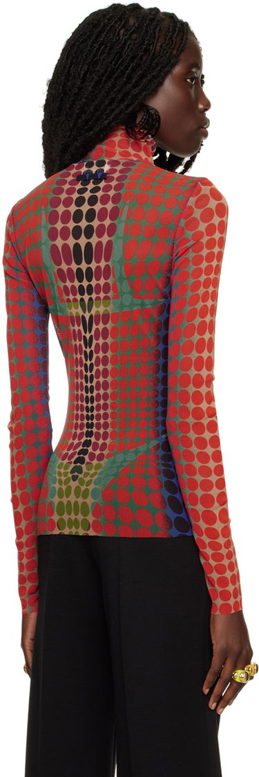 Sweater Jean Paul Gaultier Gaultier Dots Print Turtleneck Top Flerfarvet | 22/09-U-TO049-T521, 4