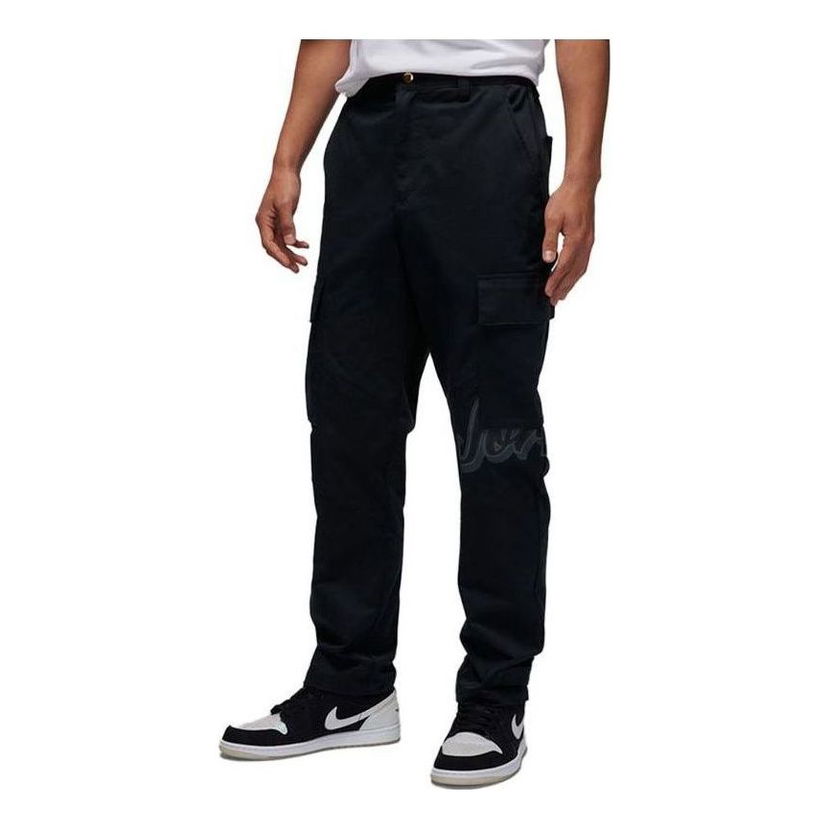 Cargo bukser Jordan Essentials Multifunctional Cargo Pants Sort | FQ0360-010