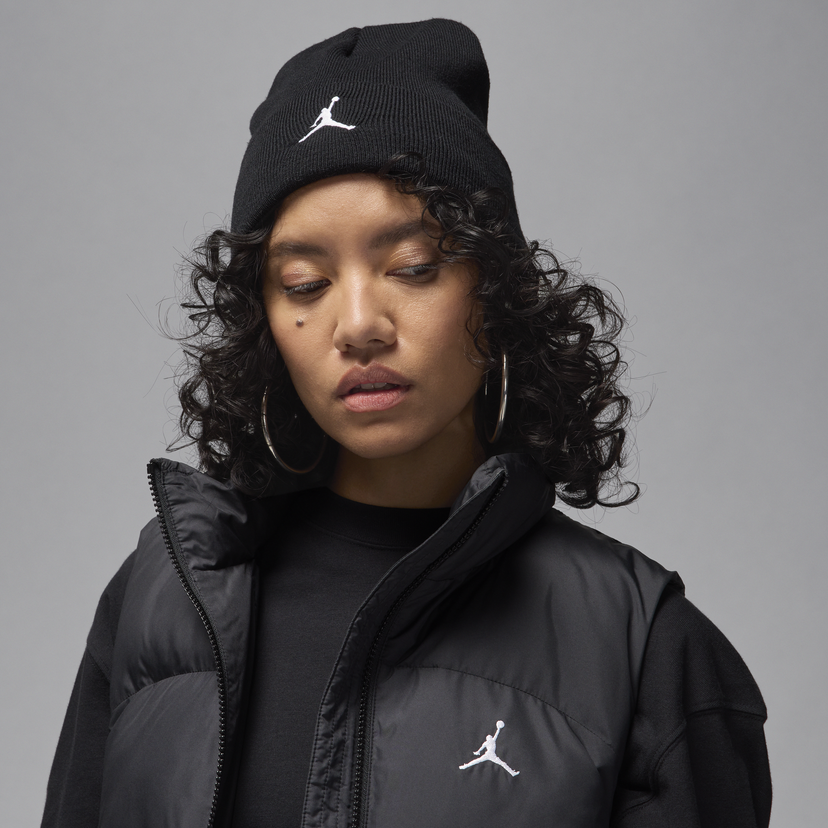 Beanie Jordan Peak Satin-Lined Beanie Sort | HJ3224-010