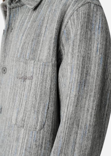 Skjorte AXEL ARIGATO Aidan Striped Button-Down Shirt Grå | A3308001, 6