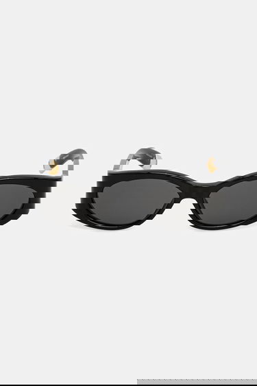 Solbriller Jacquemus 'Les Lunettes Ovalo' Sunglasses Sort | JAC4C1SUN, 1
