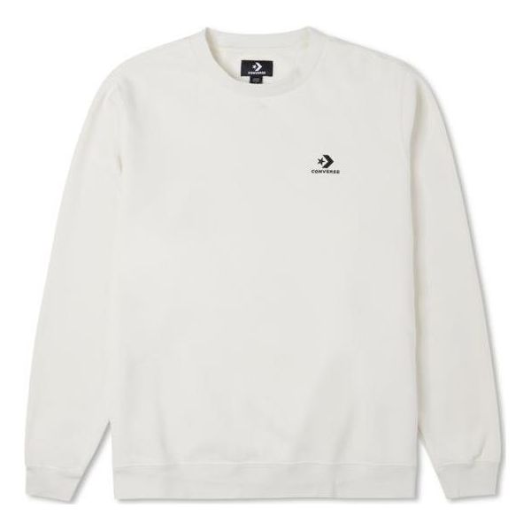 Sweater Converse Star Chevron Crew Sweatshirt Hvid | 10024510-A11