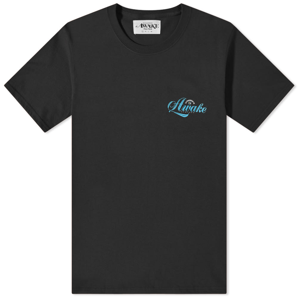 T-shirt Awake NY Comunidad Logo Tee Sort | AWK-FW21-TS006-BK, 0