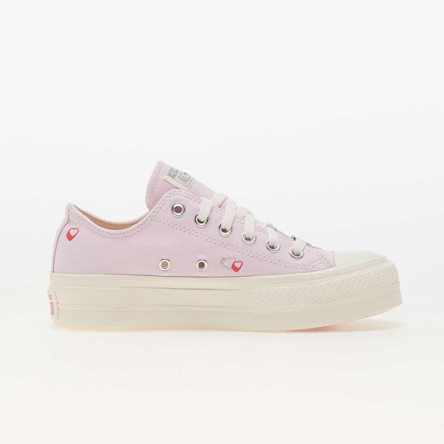 Sneakers og sko Converse Chuck Taylor All Star Lift Platform Y2K Heart Beige | A09115C, 0