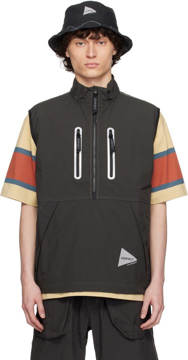 Vest and wander Gramicci Edition Brushed Nylon Vest Grøn | GUJ5-S3001, 0