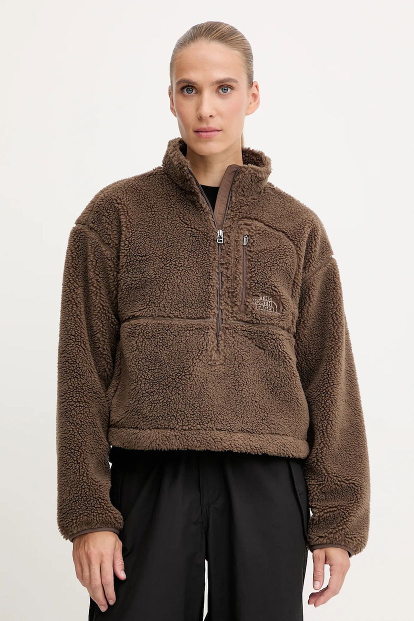 Sweater The North Face Extreme Pile Fleece Pullover Brun | NF0A88ZC1OI1