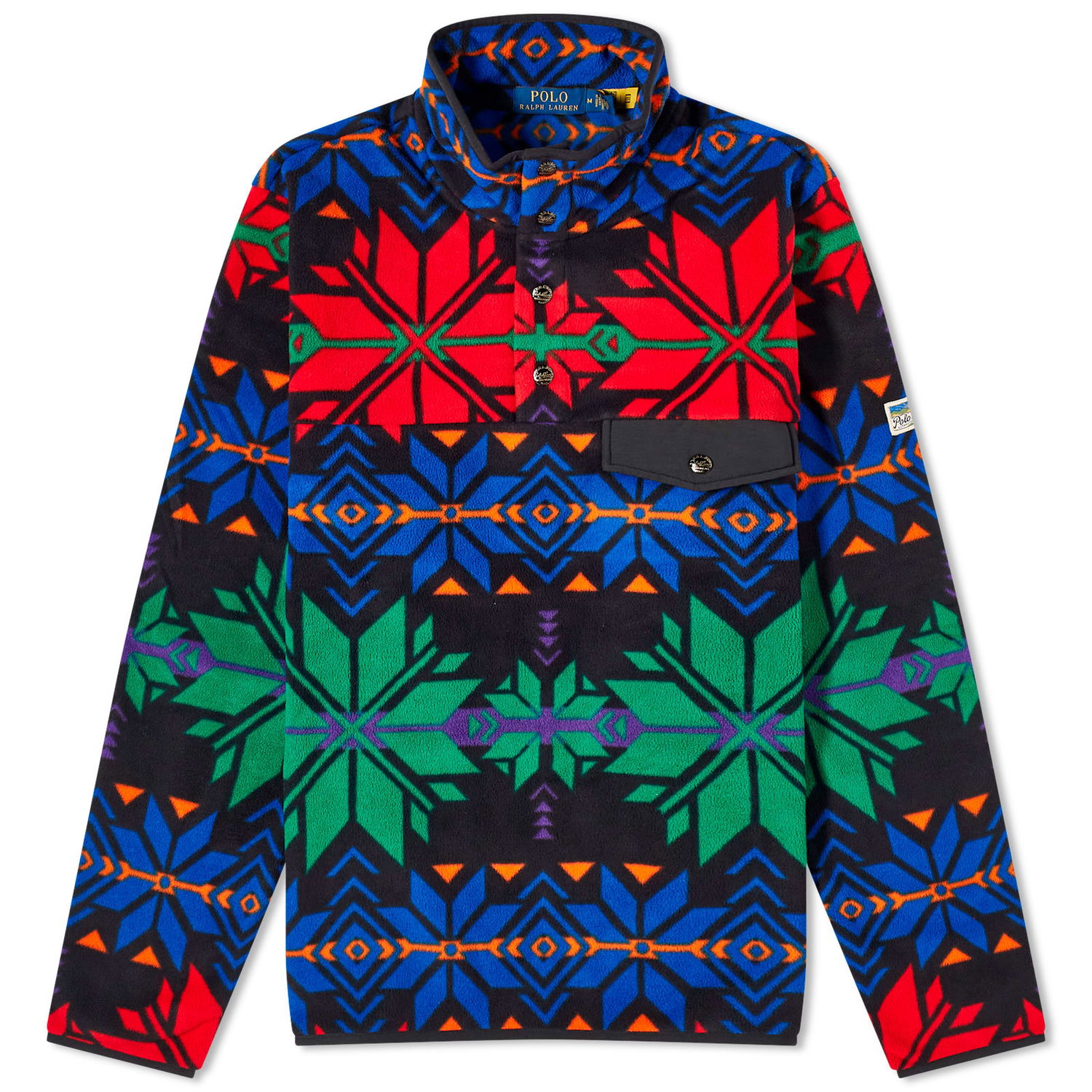 Sweatshirt Polo by Ralph Lauren Ski Geo Half Zip Fleece Sweatshirt Flerfarvet | 710920255001, 0