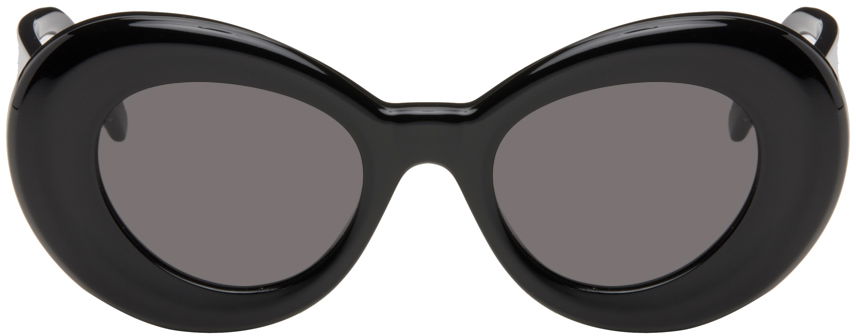 Solbriller Loewe Black Curvy Sunglasses Sort | LW40112I@4701A, 0