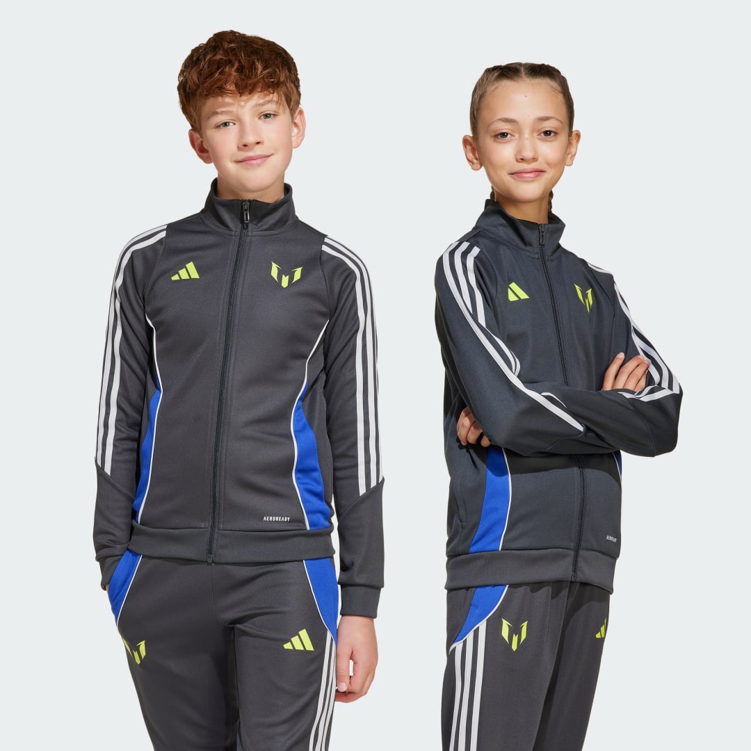 Træningsdragt adidas Performance Messi Kids Tracksuit Grå | JI5454, 0