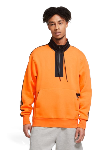 Sweatshirt Nike Team 31 Courtside 1/2 Zip Sweatshirt Orange | CN0063-886