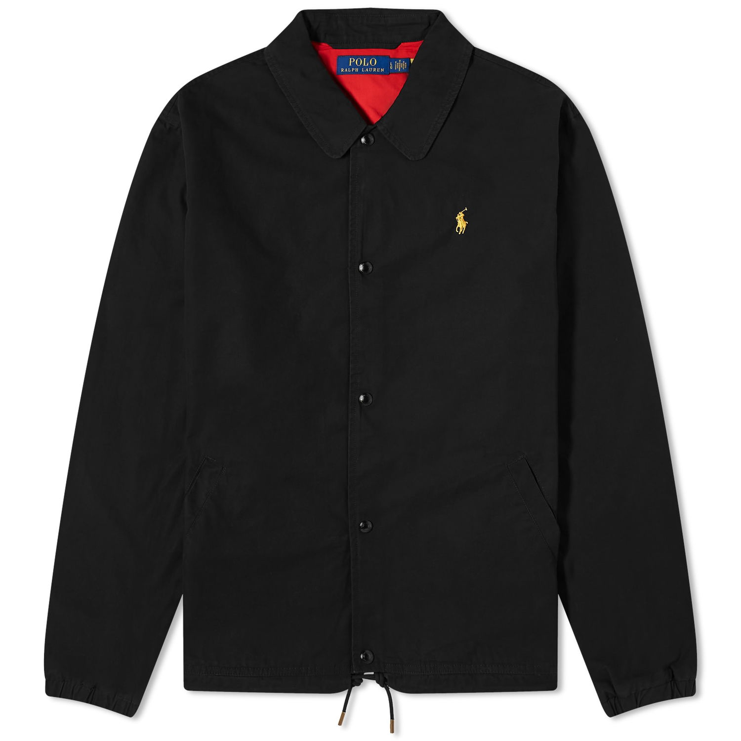 Jakke Polo by Ralph Lauren Lunar New Year Coach Jacket Sort | 710926916001, 0