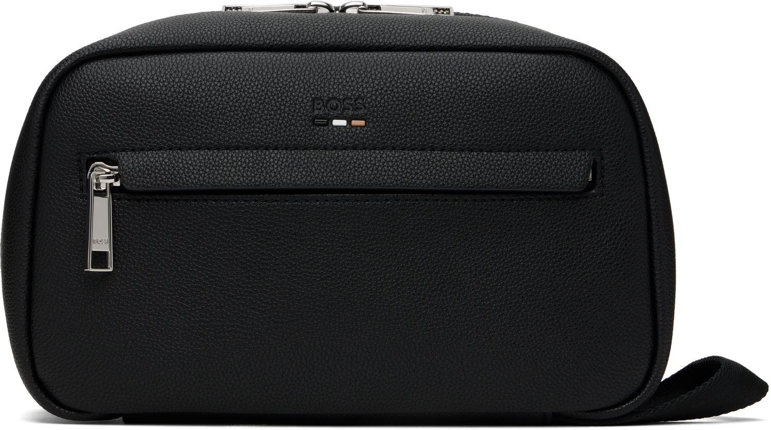Rejsetaske BOSS BOSS Pebble-Grained Wash Bag Sort | 50548020, 0