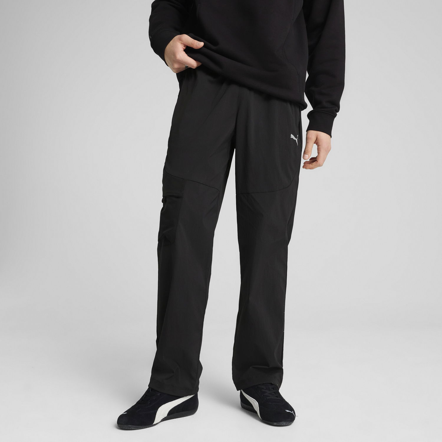 Joggingbukser Puma PUMATECH Cargo Relaxed Fit Pants Sort | 629683_01, 0