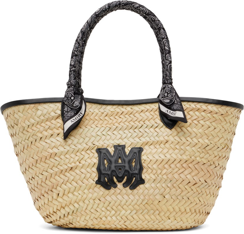 Mulepose AMIRI AMIRI MA Raffia Macro Tote Beige | AWBGTO1001