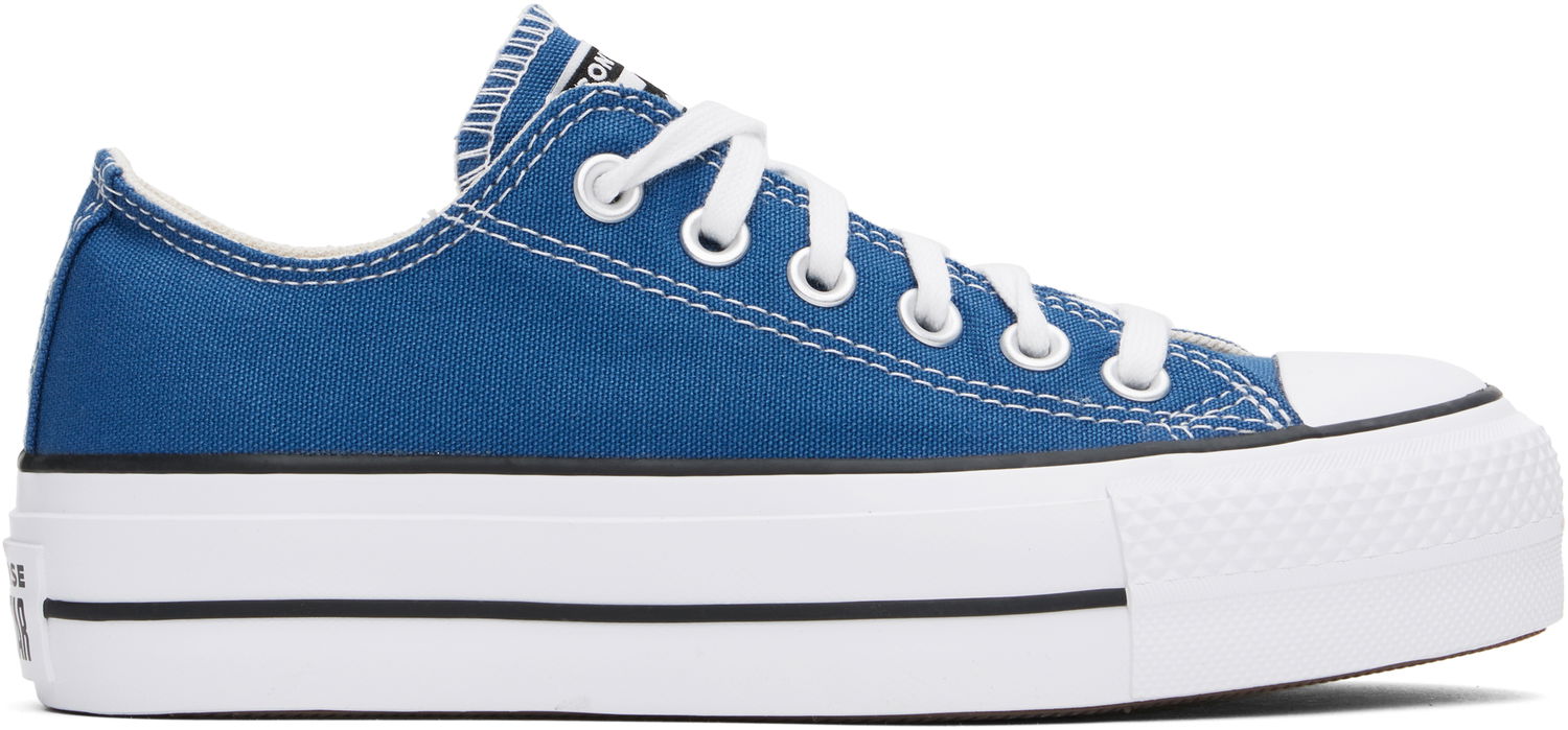 Sneakers og sko Converse Chuck Taylor All Star Lift Platform Low Top Blå | A08289C, 0
