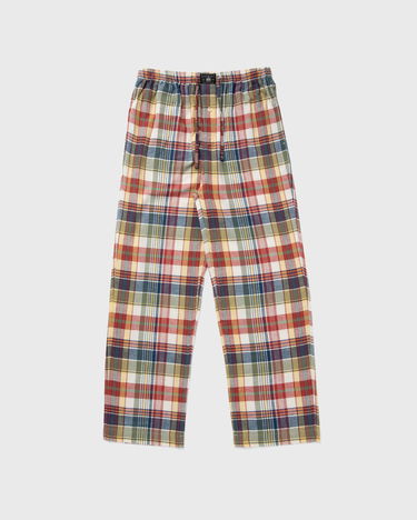 Pyjamas Polo by Ralph Lauren Plaid Sleep Pants with Drawstring Flerfarvet | 714915970006, 0