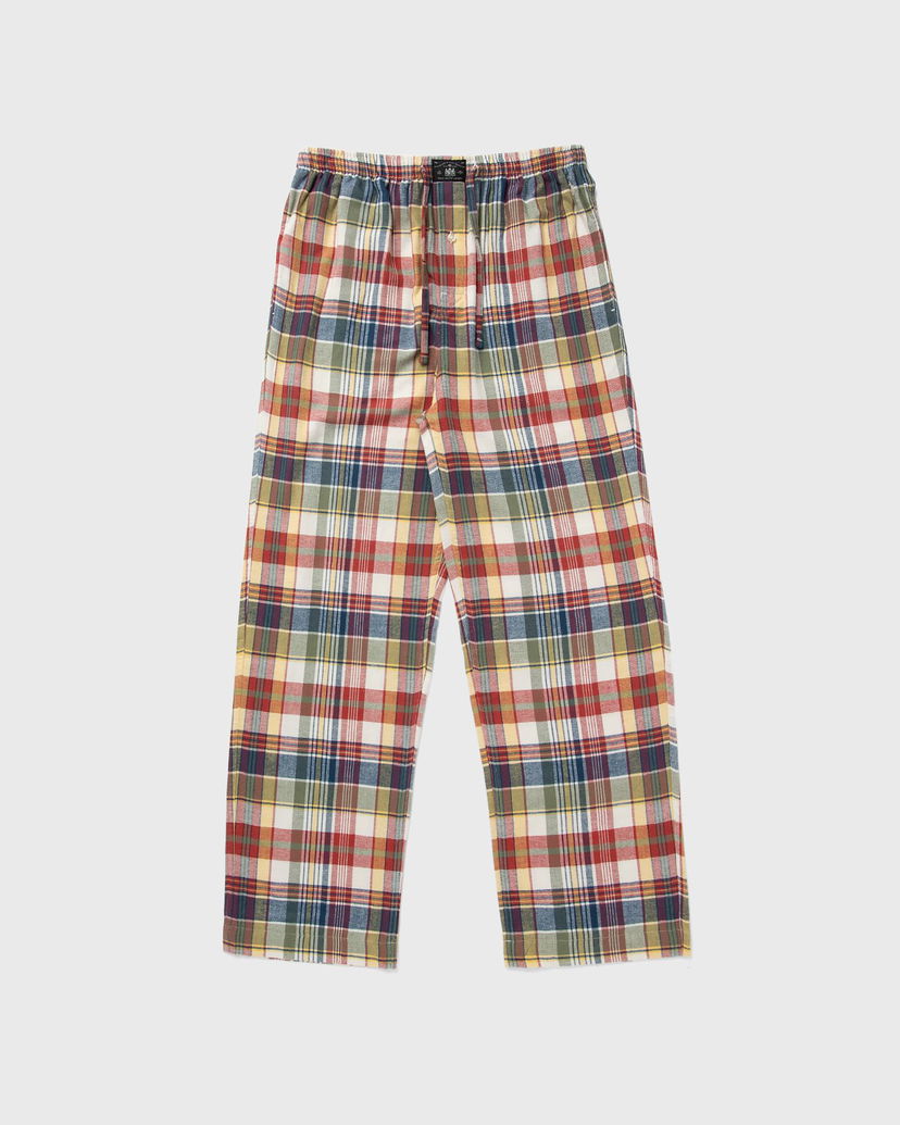 Pyjamas Polo by Ralph Lauren Plaid Sleep Pants with Drawstring Flerfarvet | 714915970006