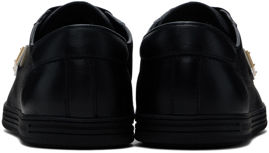 Sneakers og sko Dolce & Gabbana Saint Tropez Calfskin Sort | CS1735AN990, 1
