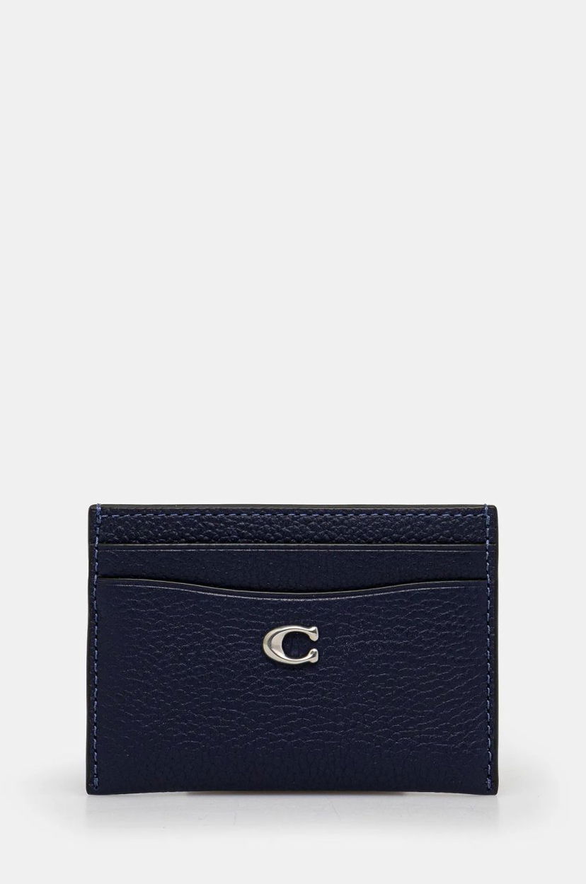 Tegnebog Coach Essential Card Case Wallet Blå | CM436