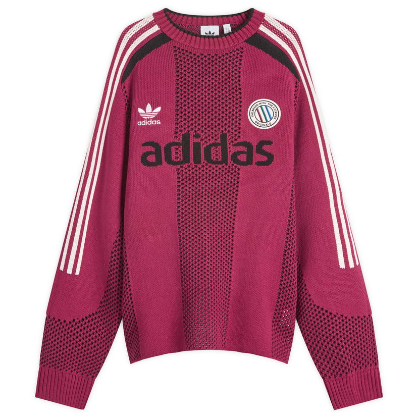 Sweater adidas Originals Adidas Adicolor Pullover Knit Bourgogne | KQ5086