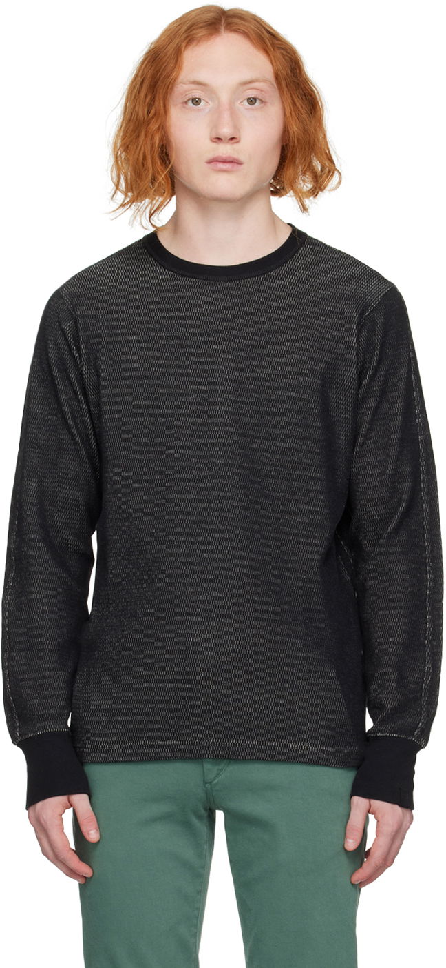 Sweater rag & bone Rag & Bone Collin Long Sleeve T-Shirt Sort | MBC22HT026JQ26, 0