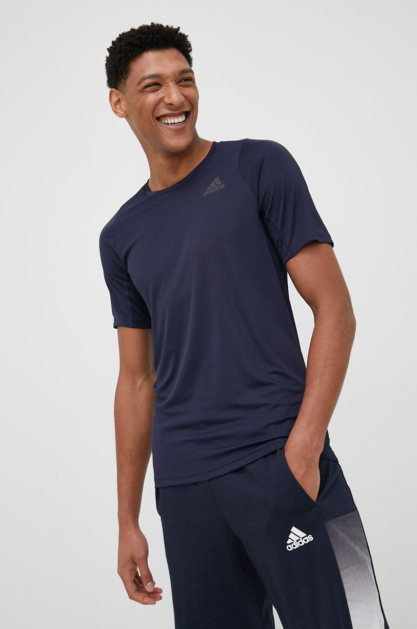 T-shirt adidas Performance Performance Run Icons Tee Mørkeblå | HC0408, 0