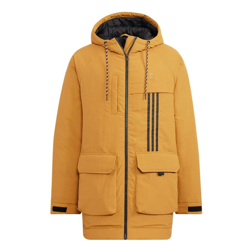 Parka adidas Originals Neo Logo Padded Parka Gul | HN4761